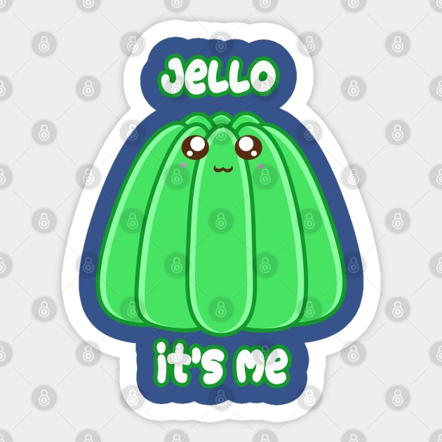 Jello Sticker by rachybattlebot